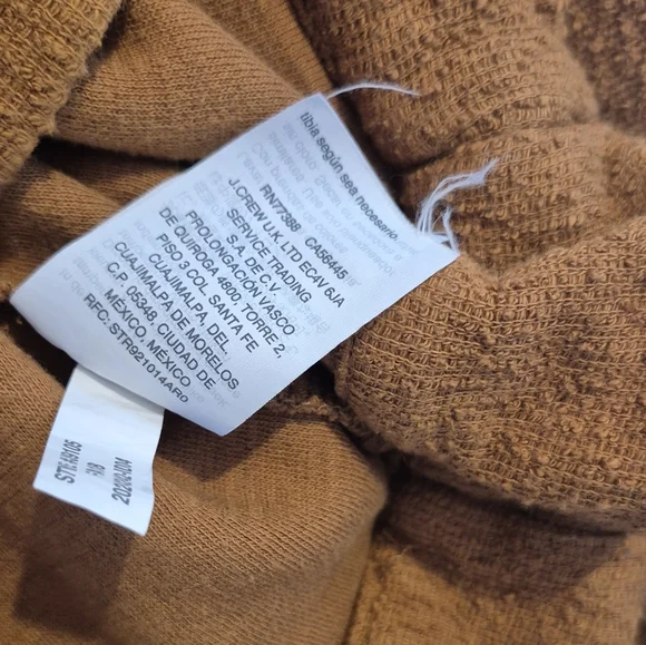 Madewell Women's Tan Wrap Sweater - Picture 5 of 5